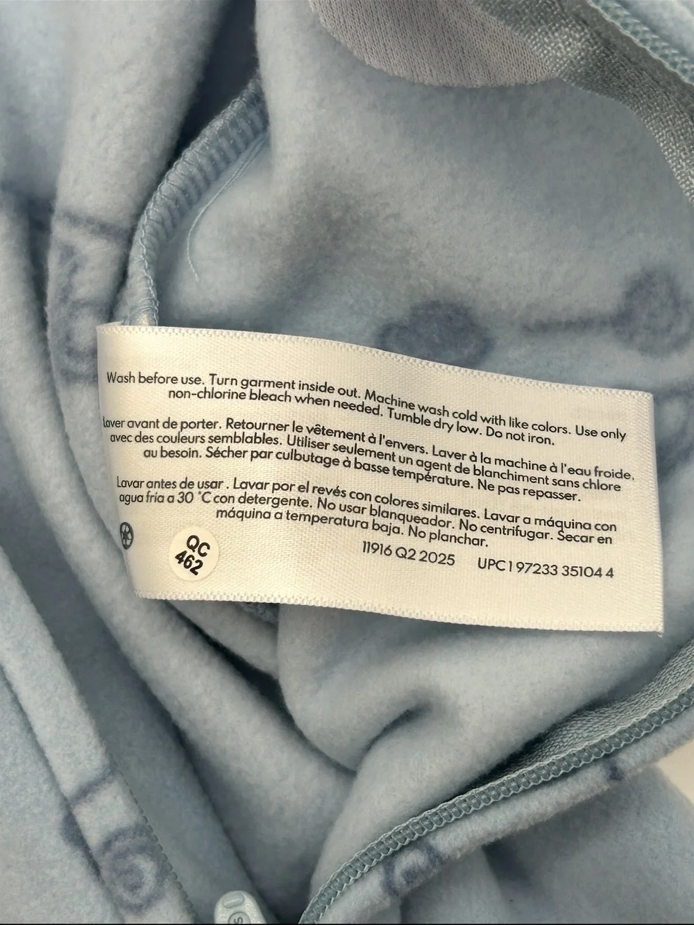 Carter's Newborn Light Blue 'Little Brother' Footed One-Piece